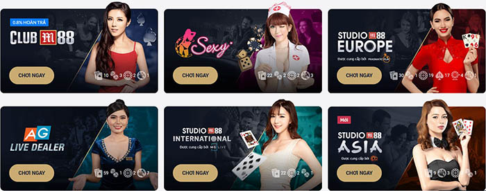 trang chơi baccarat trực tuyến m88