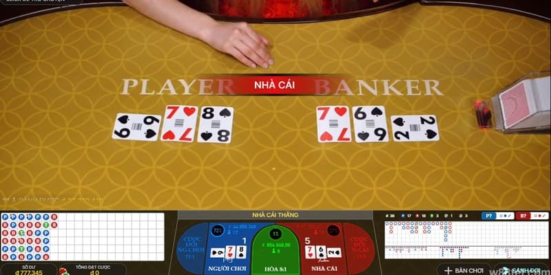 Mẹo chơi bài baccarat hiệu quả biết bám cầu dọc